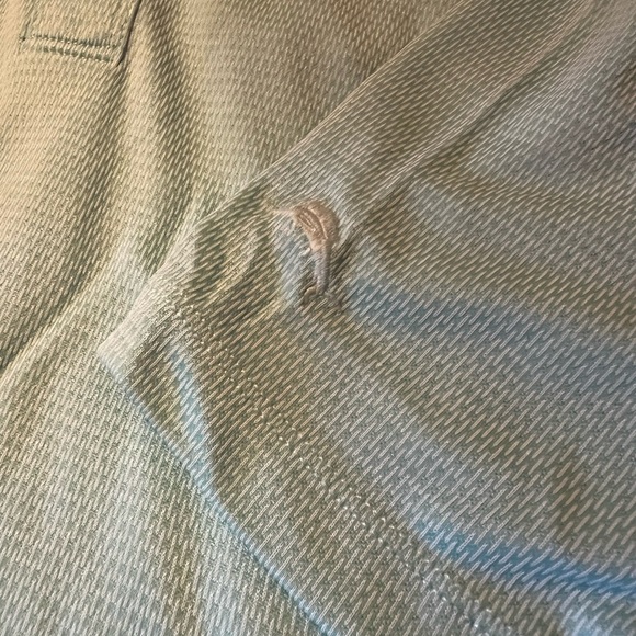 Men's Tommy Bahama Mint Blue Scratch Golf Polo Shirt Sz L - Picture 3 of 8